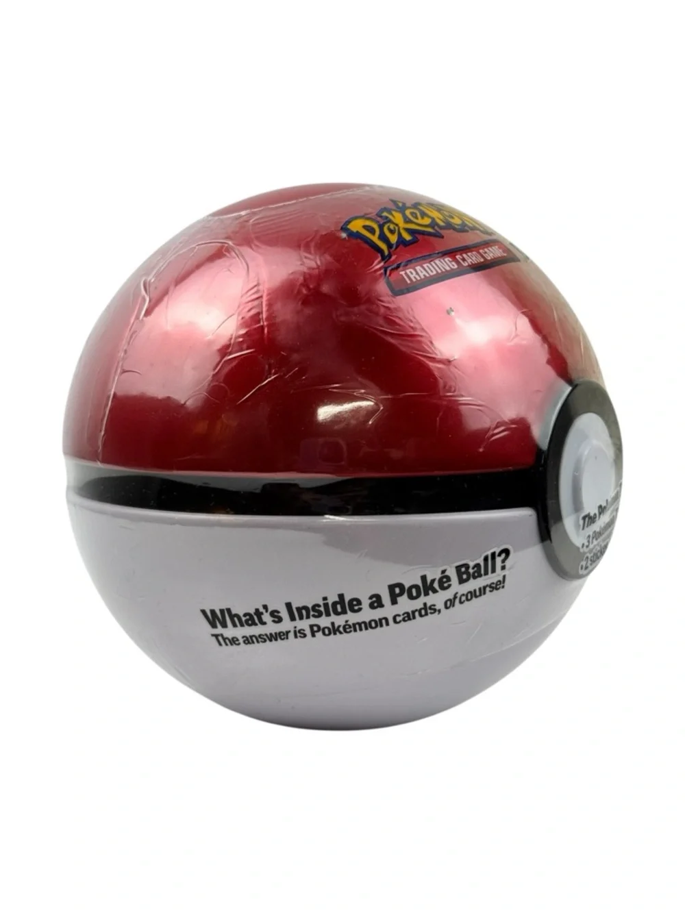 Pokémon TCG Poké Ball Tin E25 Sealed 3 Packs + 2 Sticker Sheets Collector Tin